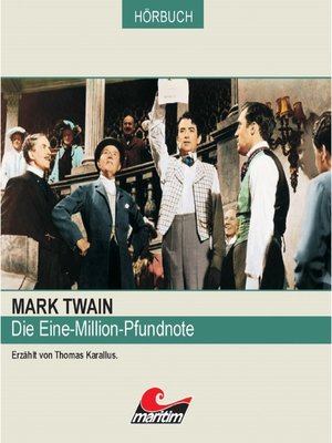 cover image of Mark Twain, Die Eine-Million-Pfundnote